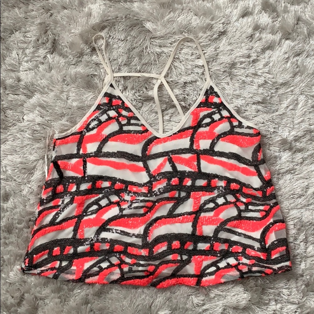 NWT ASTR Sequin Top Size Small
